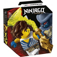 LEGO® NINJAGO® Epinis mūšio rinkinys – Jay prieš Serpentine 71732